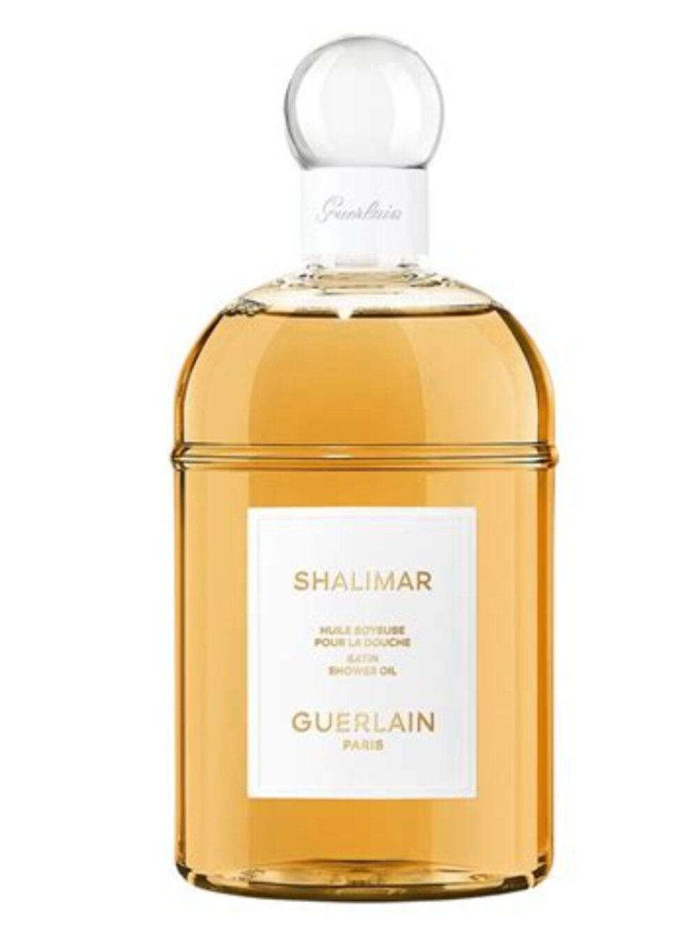HTF Guerlain Shalimar fragrance Satin shower oil 200 ml scented body wash NWOB